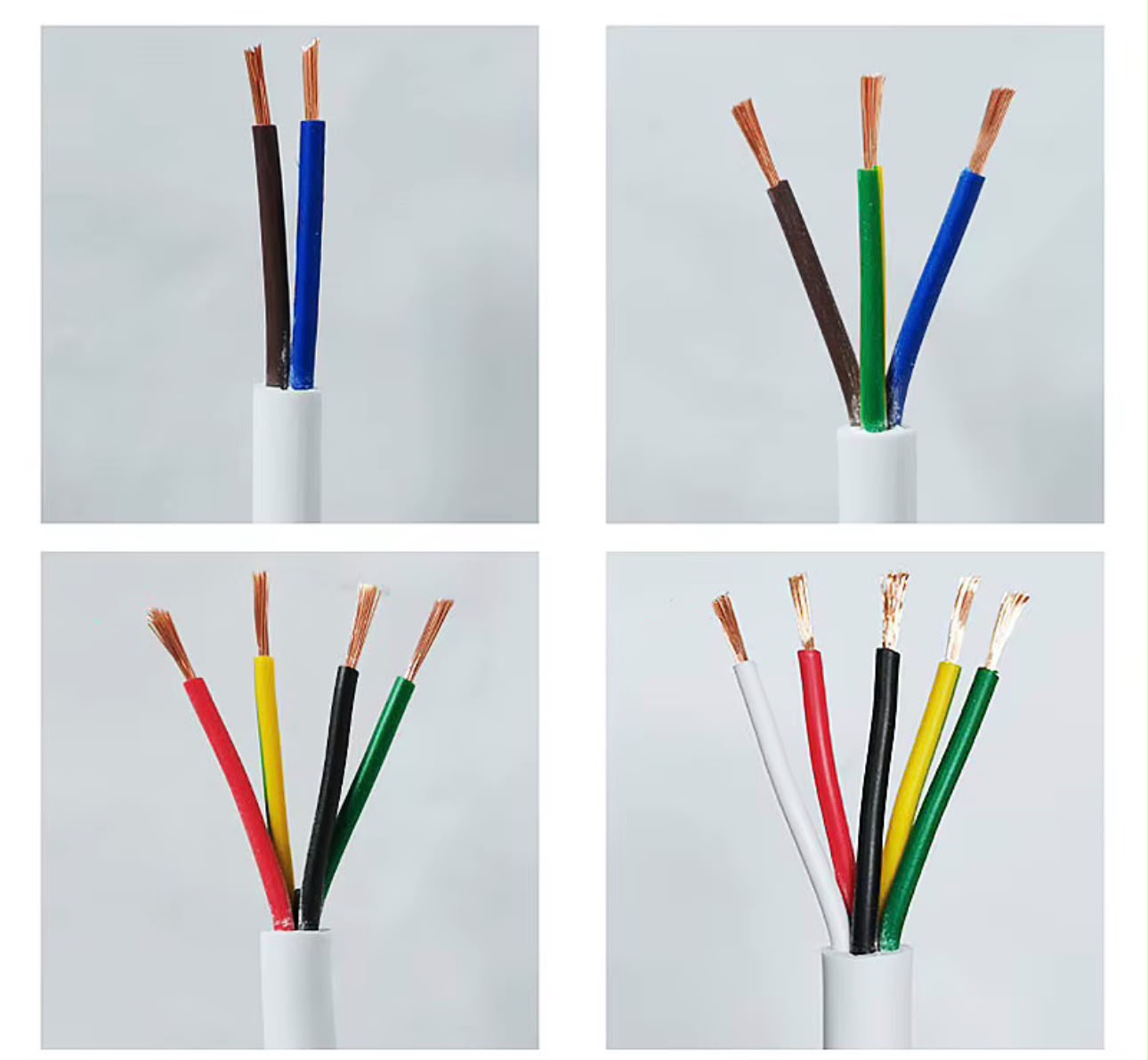 Flexible Cables — Colour-Coded Cores