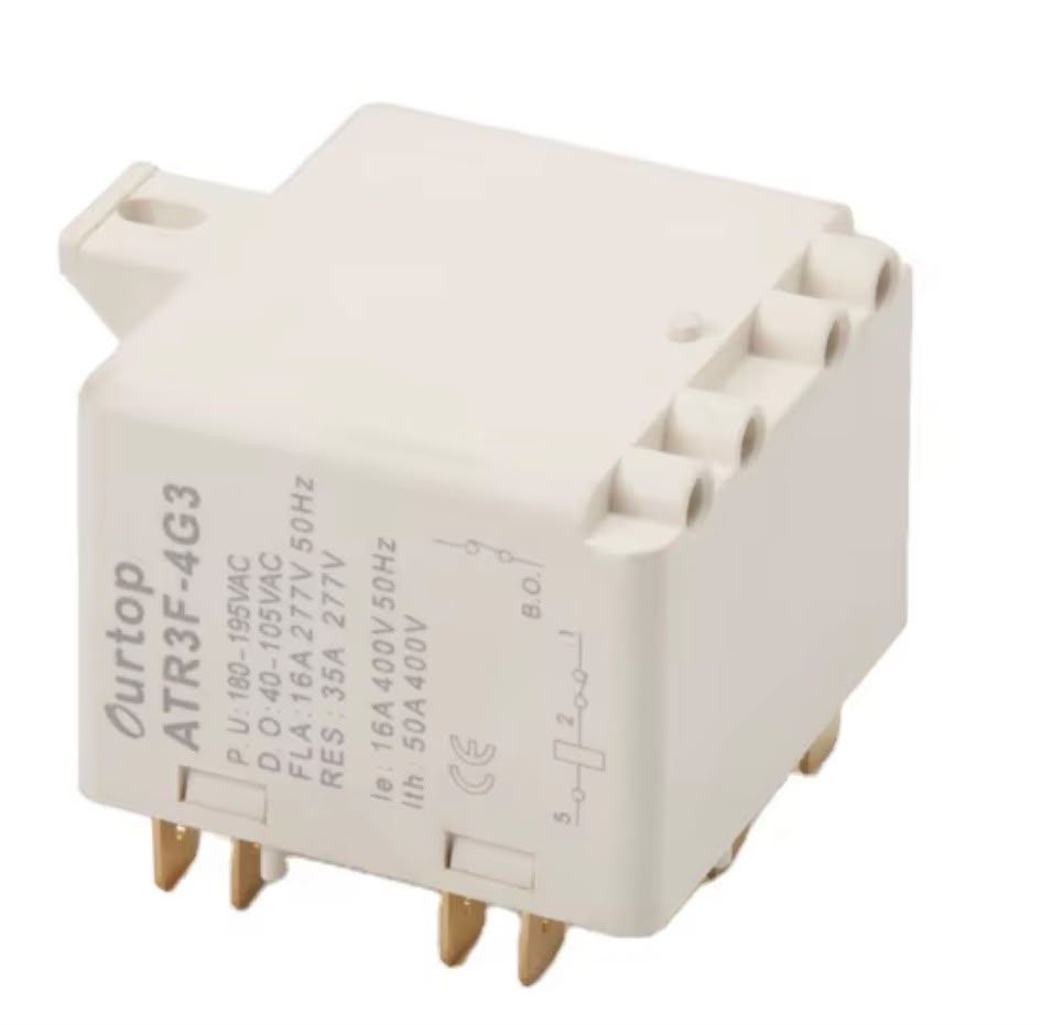 Ourtop ATR3F-4G3 Potential Relay — 16A 277V