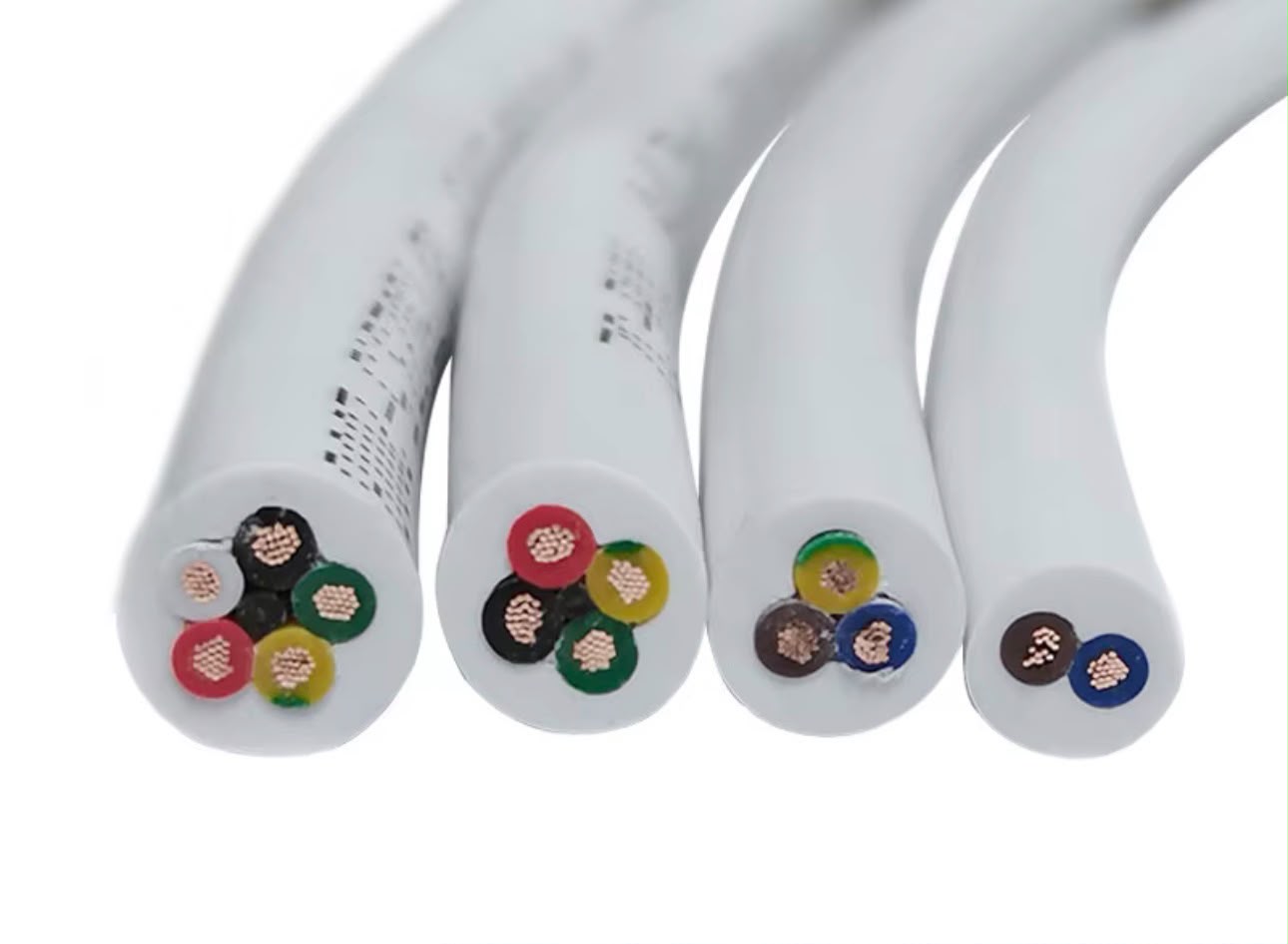Flexible PVC Multi-Core Cables 2–5 Core